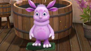 Лунтик. Лунтик и Вупсель получают подарки и сладкие буквы.Часть 22