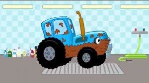 Едит Едит Трактор синий Трактор