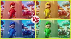 СУПЕР МАРИО и его ЦВЕТНАЯ ТАНЦЕВАЛЬНАЯ БИТВА 🍄🔥 Кто победит в МУЛЬТИКЕ? 🏆
