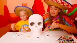 Крис и Мама учат страны   Детские приключения