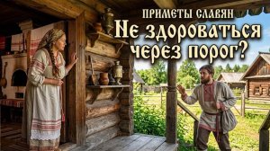 Почему в России не здороваются через порог - Там хоронили предков