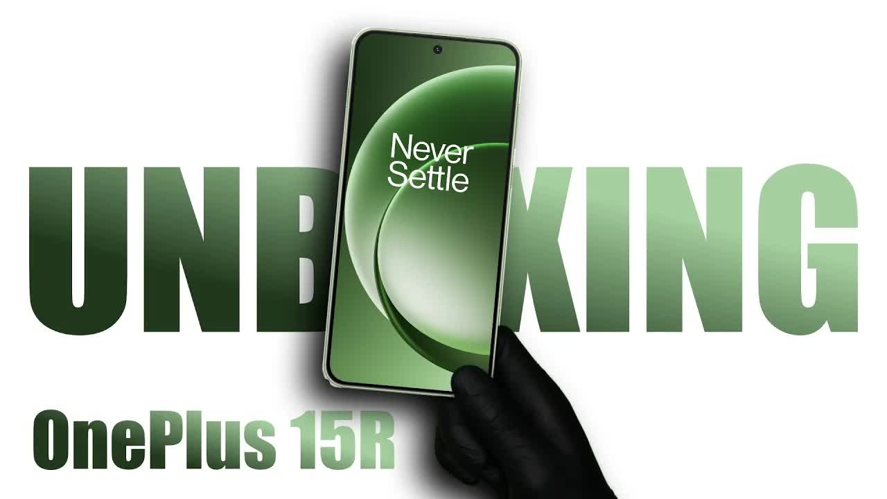 OnePlus 15R - ASMR Распаковка