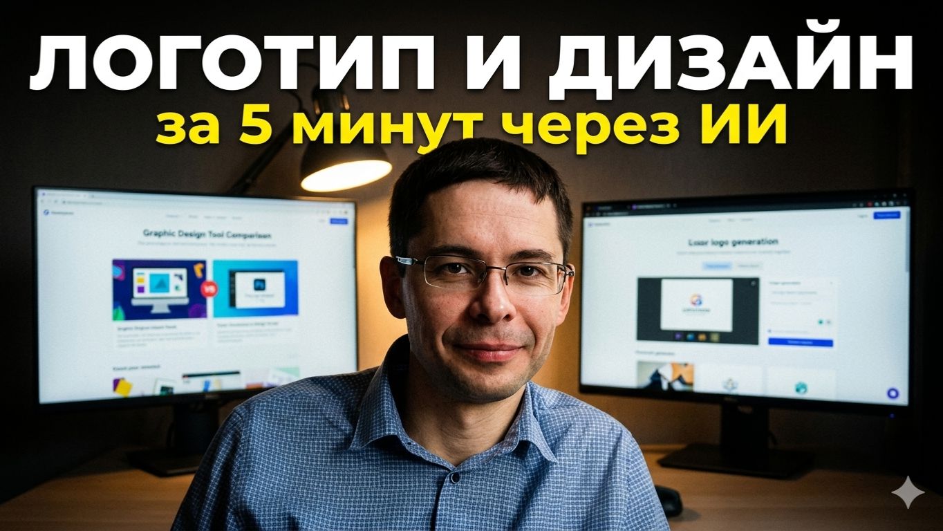 Название, логотип и первый экран сервиса | Вайб-кодинг с нуля, урок 3