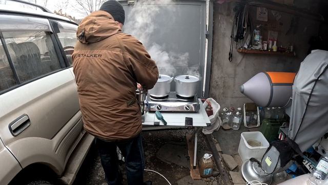 Обжаренная и перемолотая тех.конопля для рыбалки.