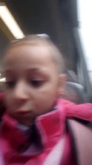 поездка в школу и моя прогулка на площадке