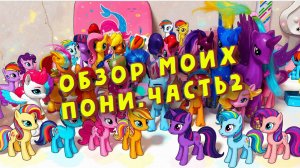 MyLittlePony. Обзор моих пони. Часть 2