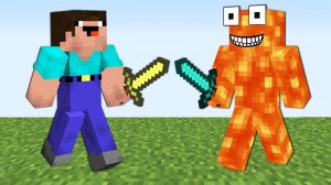 НУБ ПРОТИВ ЛАВОВЫЙ МОНСТР В МАЙНКРАФТ ! НУБИК НАШЕЛ ДОМ ИЗ ЛАВЫ И ТРОЛЛИНГ ЛОВУШКА MINECRAFT