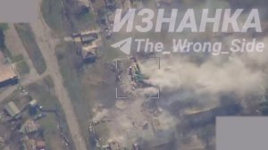 ❌💥Уничтожение ударом ФАБ-3000 ПВД ВСУ в районе г.Лиман…