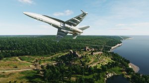 DCS: Cold War Germany - Bornholm Island flight