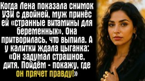 Когда Лена показала снимок УЗИ с двойней, муж принёс ей « странные витамины для беременных