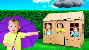 Строим Новый Игровой Домик! Оливер и Друзья