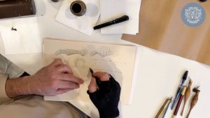 Бесплатный урок: свобода руки в каллиграфии. Подготовка к росчеркам (простые упражнения)