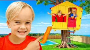 Крис строит домик на дереве и другие приключения с друзьями