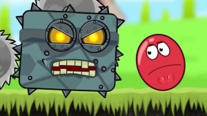 Новый КРАСНЫЙ ШАР, Красныш спасает деревню красных шариков