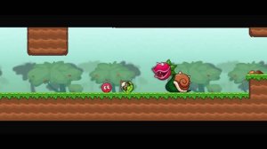 Новый КРАСНЫЙ ШАРИК - БОСС №1 прохождение игры на андроид 1 серия. мультфильмы для детей