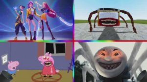 СКИБИДИ ТУАЛЕТ, ПЕППА ПИГ, СИРЕНОГОЛОВЫЙ И ОХОТНИКИ! МУЛЬТИК-БАТТЛ