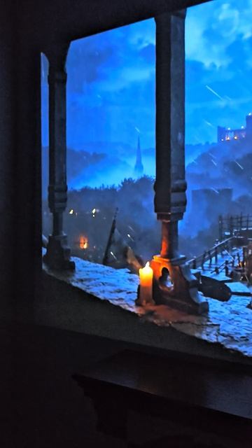 Вид из окна для проектора shorts linkinpark projection