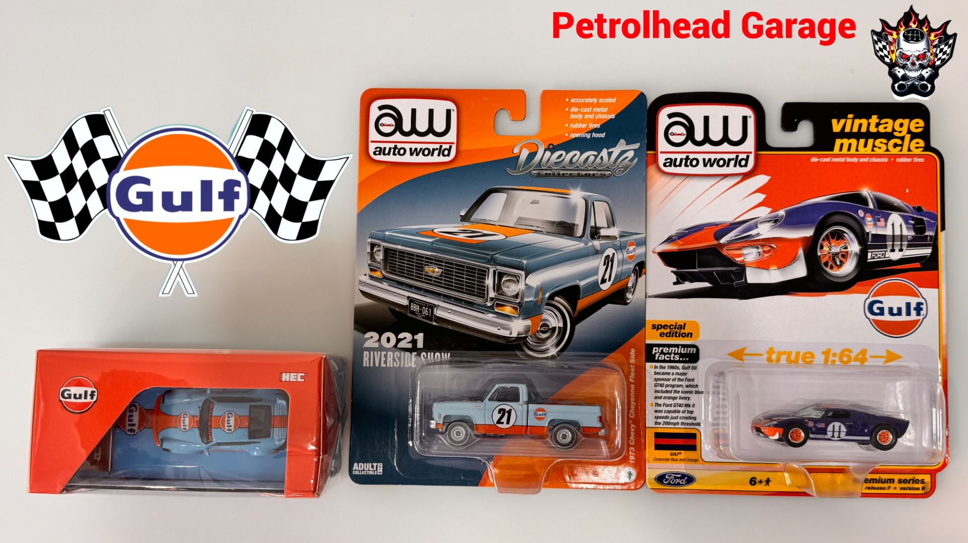 Модели в ливрее Gulf