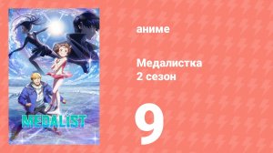 Медалистка 2 сезон 9 серия (аниме-сериал, 2026)
