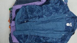 42391 Рубашки мужские кор. рукав брендовые, 2пак, 49D, секонд (cream/extra) оптом