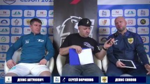 Денис Антунович (ТИТАН) и Денис Снопов  (Голден Юнайтед) | Студия