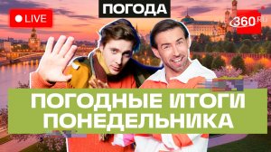 Погода 30 марта и прогноз на вторник. Подмосковье. Прямой эфир на 360