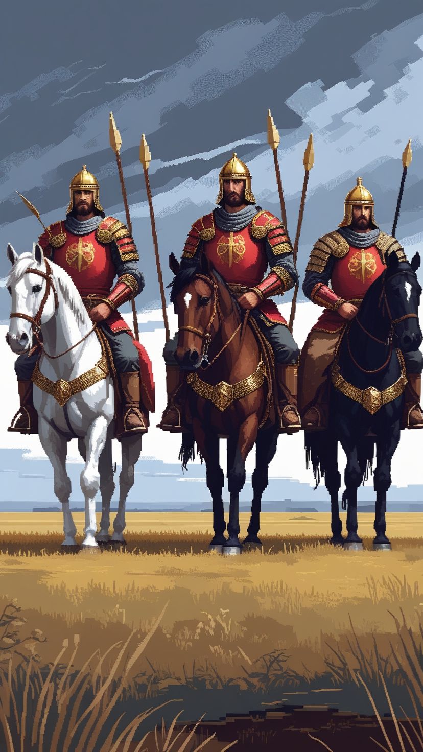 ИИ воссоздаёт «Три богатыря» Васнецова — пиксель за пикселем