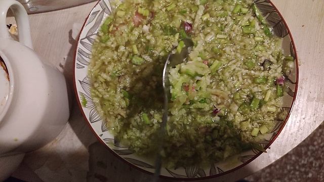 Летняя окрошка в зимний день