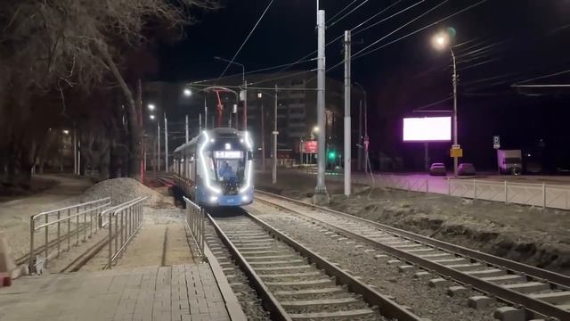 В Саратове официально запущено движение трамвая № 3 по первой части маршрута смотреть онлайн