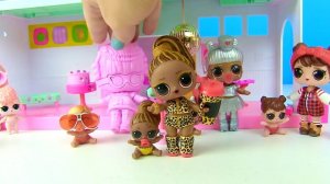 Мультики для детей залипалки про куклы ЛОЛ. Отгадай старшую сестру для каждой куклы