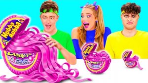 Большая, Средняя или Маленькая Тарелка Челлендж | Вкусные Рецепты от BaRaDa Challenge