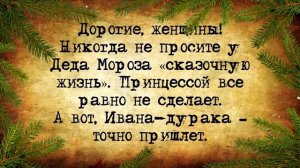 Анекдоты_про_Новый_Год!_Ряженый_владыка_зимы_и_настоящий_дед_мороз!