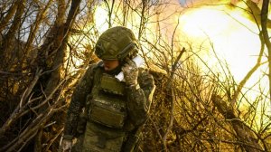 Расчет гаубицы Д-30 уничтожил личный состав ВСУ в опорном пункте. Лучшее видео из зоны СВО