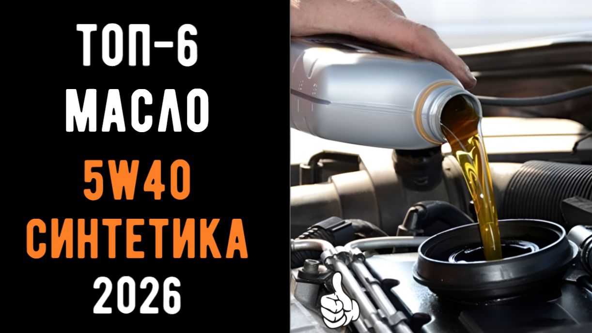 🔝ТОП-6. Лучшее российское моторное масло 5W40 синтетика 2024🛢️