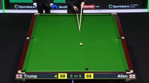 ДРАМАТИЧЕСКИЙ ОТВЕТ! Джадд Трамп против Марка Аллена | Чемпионат Sportsbet.io Tour 2026