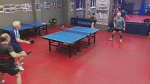 Чирков/Егоров (1206) - Халаджиев/Назаров (952) 26.03 настольный теннис Парный РАНДОМ турнир