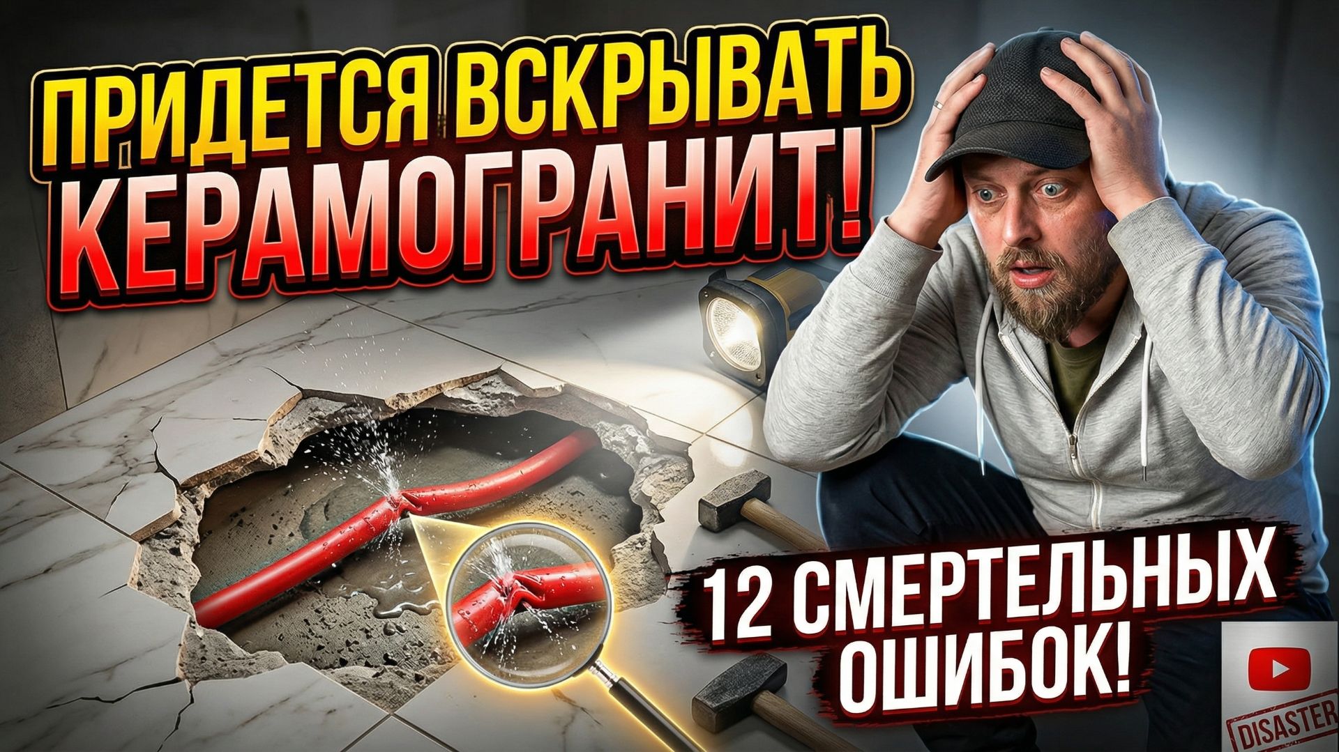 Ошибки при монтаже теплого пола. смотреть онлайн
