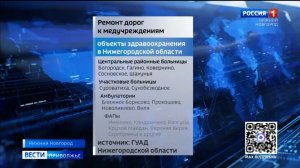 В этом году в регионе отремонтируют 45 участков автодорог, которые ведут к медицинским учреждениям