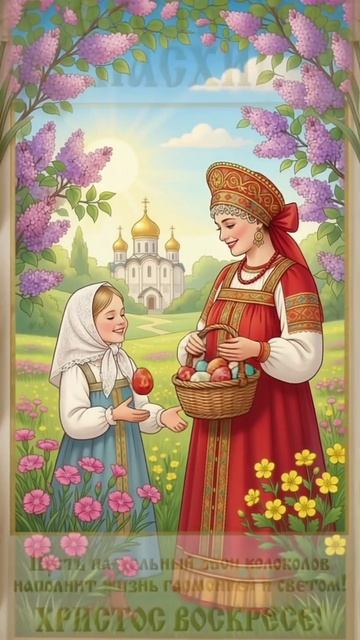 С праздником Светлой Пасхи!