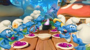 Смурфики. Деревня Смурфиков. Папа Смурф. Смурфетта. Гаргамель. Азраэль. Смурфята. Смурфные Часть 2