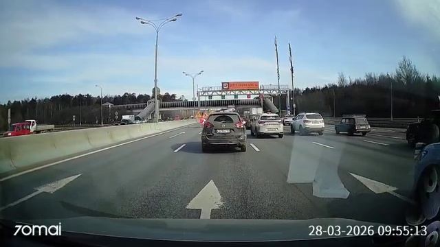 пробки на мкад