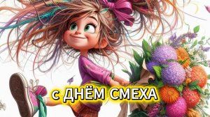 ОРИГИНАЛЬНЫЕ ПОЗДРАВЛЕНИЕ С ДНЁМ СМЕХА 1 АПРЕЛЯ! Видео‑открытка с шутками для друзей! 😄🎉