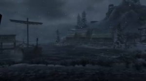 Skyrim Relaxing Music & Ambience + Bruma Soundtrack - Winterhold to Morthal