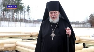 Молебен на основание нового храма