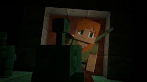 Жизнь Алекса и Стива - ПОЛНОМЕТРАЖНЫЙ ФИЛЬМ 2 (Майнкрафт анимация)_720p