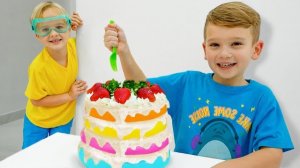 Крис и друзья - веселая история с воздушными шариками для детей