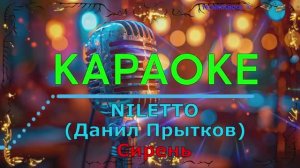 Сирень. NILETTO (Данил Прытков). КАРАОКЕ