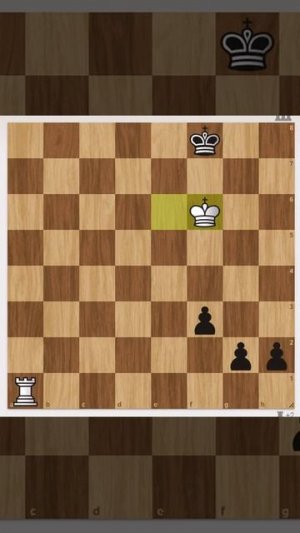 Как хитро устоять 1 ладьей против 3 пешек