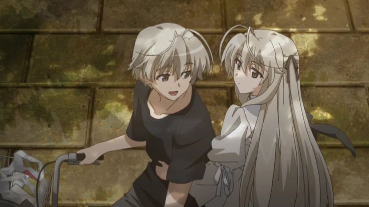 СВЯЗАННЫЕ НЕБОМ \ YOSUGA NO SORA - ВИЗУАЛЬНАЯ НОВЕЛЛА #1