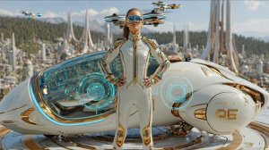 The World in 2200: Cinematic Future Metropolis, Sky Yachts & Hypercars